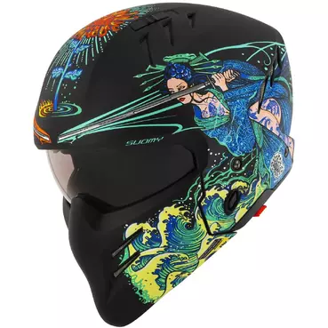 Suomy ARMOR MIZU KASAI Matt Motorcycle Jet Мотошлем