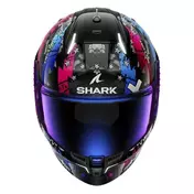 SHARK Skwal I3 Hellcat Full Face Helmet Black / Chrome / Blue