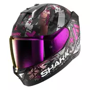 SHARK Skwal I3 Hellcat Full Face Helmet Black / Chrome / Purple