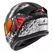 SHARK Skwal I3 Hellcat Full Face Helmet Black / Chrome / Red