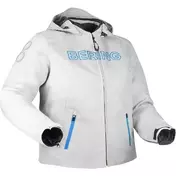 Bering LADY WARWICK Women's Motorcycle мотокуртка Queen Size Light Grey Blue