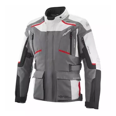 Ixon Midgard мотокуртка Grey Black Red Серый