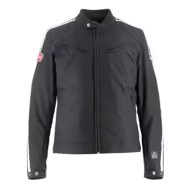 Helstons Racing Motul мотокуртка Black White Черный