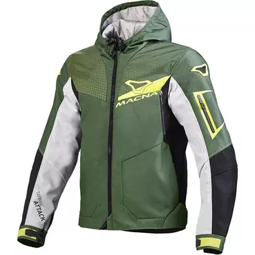 Macna Imbuz мотокуртка Green Light Grey Black Зеленый