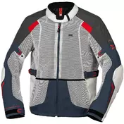 Ixs Tourster-BigAir 1.0 Summer Motorcycle мотокуртка Light Grey-Blue-Red