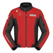 Spidi CORSA TEX Red Black Fabric Motorcycle мотокурткаs