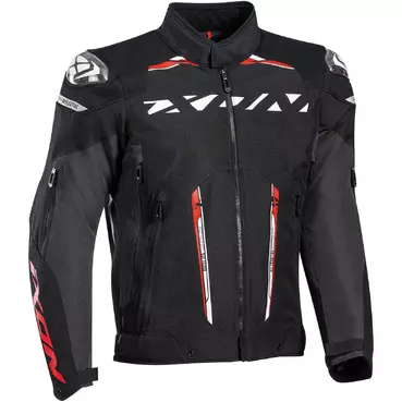 Ixon BLASTER Black White Red Roadster Motorcycle мотокуртка