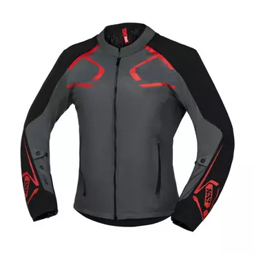 Ixs Moto Dynamic мотокуртка Grey Black Red Красный