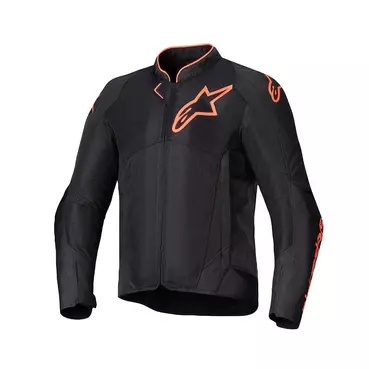 Alpinestars Viper Air V4 мотокуртка Black Red Fluo Черный