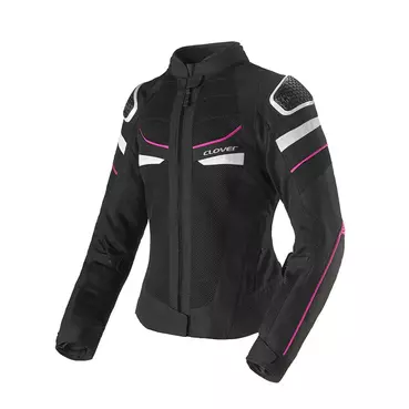 Clover Rainjet 3 Wp Lady мотокуртка Fuchsia Черный