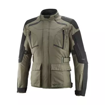 Ixon Midgard мотокуртка Khaki Black Зеленый
