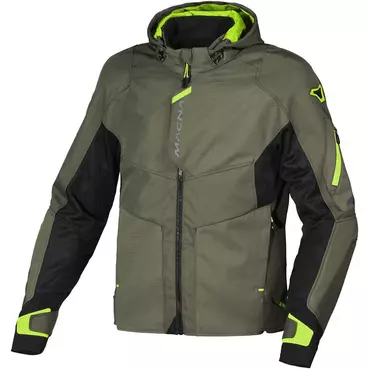 Macna Beacon мотокуртка Green Black Yellow Зеленый