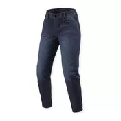 Rev'it Harper Tapered Lady Short Jeans Blue Синий