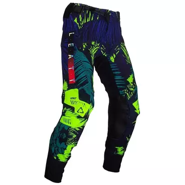 Leatt PANT MOTO 5.5 IKS Green Moto Cross мотоштаны