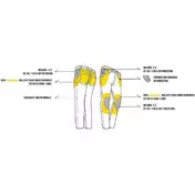 Pmj Approved Motorcycle Jeans мотоштаны CAFERACER Black