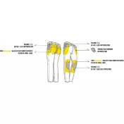 Jeans Moto PMJ Promo Jeans VEGAS Medium Blue