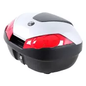 HEPCO BECKER Journey 610207 00 09 Top Case Silver / Black / Red