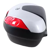 HEPCO BECKER Journey 610207 00 09 Top Case Silver / Black / Red