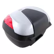 HEPCO BECKER Journey 610207 00 09 Top Case Silver / Black / Red