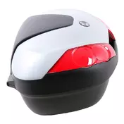 HEPCO BECKER Journey 610207 00 09 Top Case Silver / Black / Red