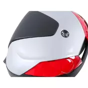 HEPCO BECKER Journey 610207 00 09 Top Case Silver / Black / Red