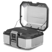 SHAD TR37 Terra Top Case Aluminium / Black