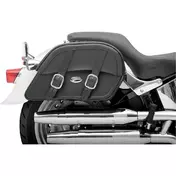 SADDLEMEN Express Drifter Slant Large side saddlebags Черный