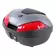HEPCO BECKER Journey 610207 00 04 Top Case Черно-серебристый