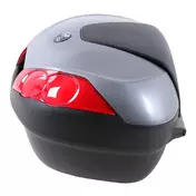 HEPCO BECKER Journey 610207 00 04 Top Case Черно-серебристый