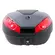 HEPCO BECKER Journey 610207 00 04 Top Case Черно-серебристый