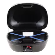 HEPCO BECKER Journey 610207 00 04 Top Case Черно-серебристый