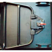 HEPCO BECKER Journey 610207 00 04 Top Case Черно-серебристый