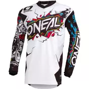 Oneal Element Villain White Cross Enduro Motorcycle Jersey