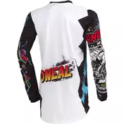 Oneal Element Villain White Cross Enduro Motorcycle Jersey