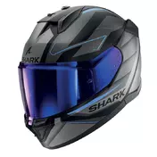 Shark D-skwal 3 Sizler Mat Мотошлем Anthracite Blue Синий