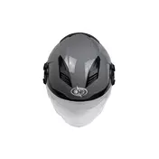 Jet One ALFA 2.0 Solid Nardo Grey Motorcycle Мотошлем