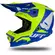 Moto Cross Enduro Мотошлем Ufo ECHUS Blue Fluo Yellow Matt