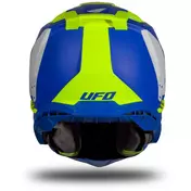 Moto Cross Enduro Мотошлем Ufo ECHUS Blue Fluo Yellow Matt