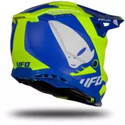 Moto Cross Enduro Мотошлем Ufo ECHUS Blue Fluo Yellow Matt