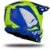 Moto Cross Enduro Мотошлем Ufo ECHUS Blue Fluo Yellow Matt