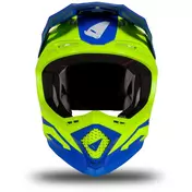 Moto Cross Enduro Мотошлем Ufo ECHUS Blue Fluo Yellow Matt