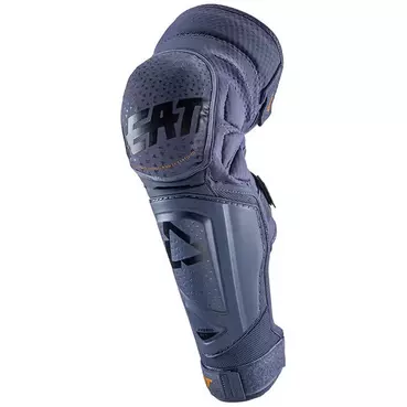 Knee Moto Cross MTB Leatt 3DF HYBRID EXT FLINT Black