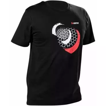 Akrapovic Men's Mesh футболка 801754 Black White Red L