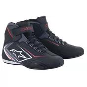 Alpinestars Sektor Waterproof мотоботы Black White Grey СЕРЫЙ