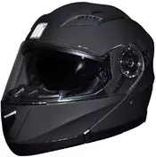 Motorcycle Мотошлем Modular Motocubo 925 Matt Black