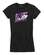 Icon Stant Up Черная Футболка женская