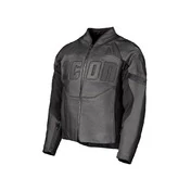 Icon Contra 3 Rizz Rizz Stealth мотокуртка кожаная черная