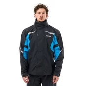 Dragonfly Evo Black/Blue 25 мотодождевик мембранная куртка черная с синим