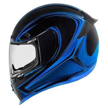 Icon Airframe Pro Halo мотошлем синий