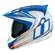 Icon Variant Raiden Glory белый\синий мотошлем
